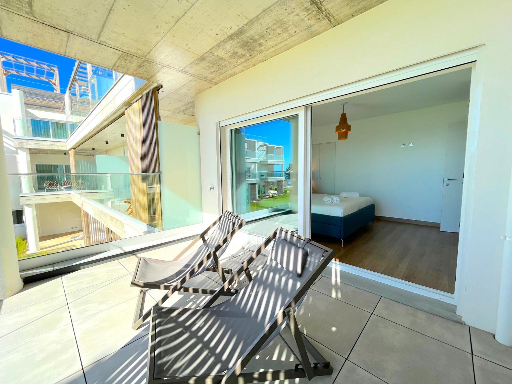 Mar A Vista - Condominium With Pool, Gym And Sea Views Nazaré Esterno foto