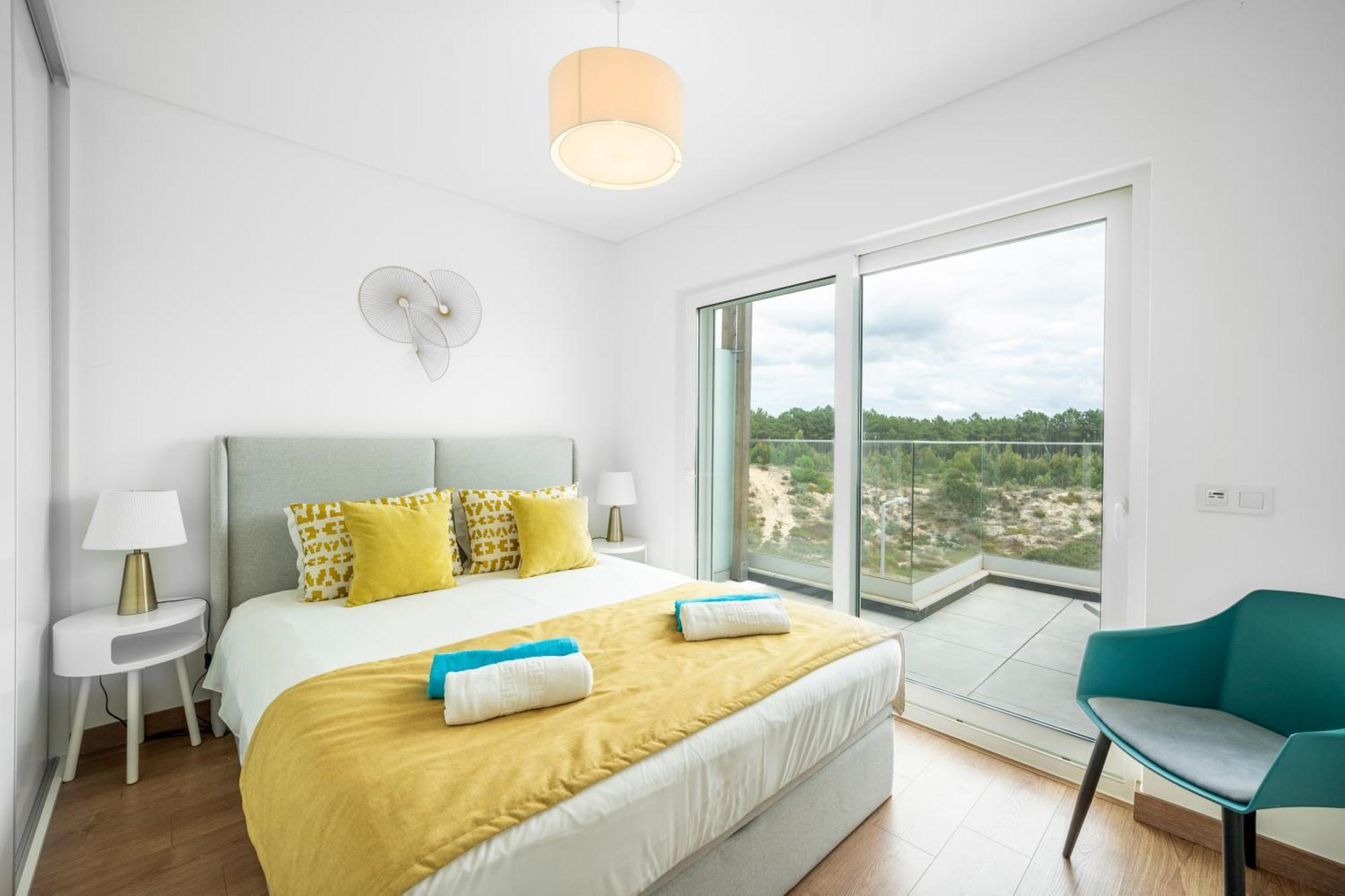 Mar A Vista - Condominium With Pool, Gym And Sea Views Nazaré Esterno foto